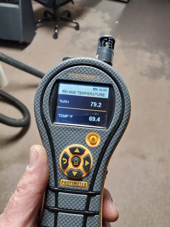 Moisture meter humidity assessment for Fire & Smoke Damage Restoration in Osceola